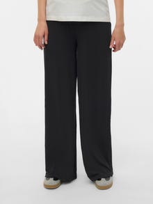 MAMA.LICIOUS Regular Fit Bukser -Black - 20022426