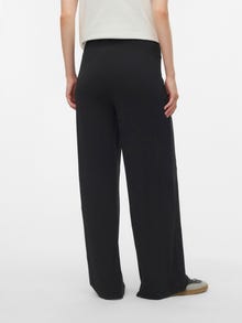 MAMA.LICIOUS Regular Fit Bukser -Black - 20022426