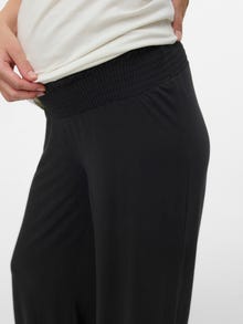 MAMA.LICIOUS Regular Fit Bukser -Black - 20022426