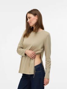 MAMA.LICIOUS Normal passform O-ringning Topp -London Fog - 20022436