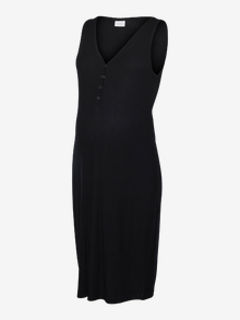MAMA.LICIOUS Camicia da notte -Black - 20022449