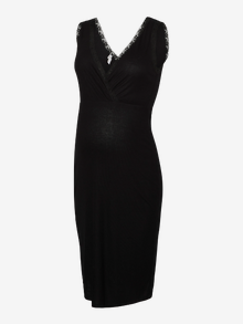 MAMA.LICIOUS Nattkjole -Black - 20022459