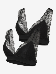 MAMA.LICIOUS MLADIA 2-pack Nursing Bra -Black - 20022478