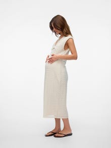 MAMA.LICIOUS VMMDEVELYN Maternity Dress -Birch - 20022492