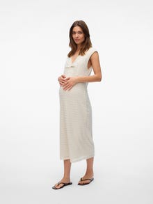 MAMA.LICIOUS VMMDEVELYN Maternity Dress -Birch - 20022492
