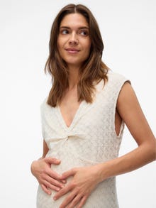 MAMA.LICIOUS VMMDEVELYN Maternity Dress -Birch - 20022492