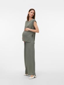 MAMA.LICIOUS Pantalones Corte regular -Agave Green - 20022516