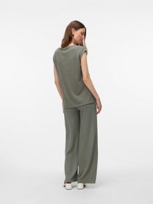 MAMA.LICIOUS Pantalones Corte regular -Agave Green - 20022516