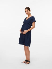 MAMA.LICIOUS VMMTASSA Maternity Dress -Navy Blazer - 20022530