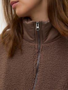 MAMA.LICIOUS High neck Jacket -Coffee Quartz - 20022540