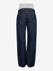 MAMA.LICIOUS MLJADA Graviditetsjeans -Dark Blue Denim - 20022554
