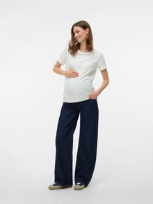 MAMA.LICIOUS MLJADA Graviditetsjeans -Dark Blue Denim - 20022554