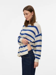 MAMA.LICIOUS Top Regular Fit Scollo a Barca -Birch - 20022569