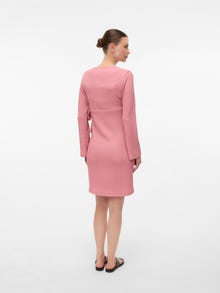 MAMA.LICIOUS MLENYA Robe de Maternité -Rose Elegance - 20022639
