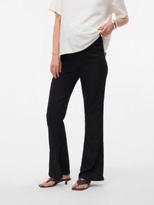 MAMA.LICIOUS Pantalones Corte flared -Black - 20022642