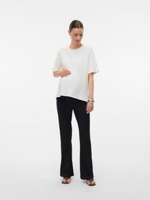MAMA.LICIOUS Pantalones Corte flared -Black - 20022642