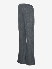 MAMA.LICIOUS Flared Fit Trousers -Asphalt - 20022659