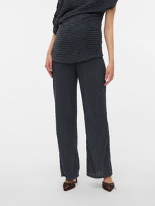 MAMA.LICIOUS Uzliesmojis fit Bikses -Asphalt - 20022659