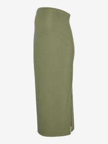 MAMA.LICIOUS High waist Long skirt -Deep Lichen Green - 20022685