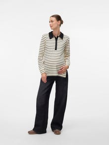 MAMA.LICIOUS Polo Regular Fit Polo -Birch - 20022697