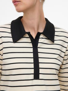 MAMA.LICIOUS Polo Regular Fit Polo -Birch - 20022697