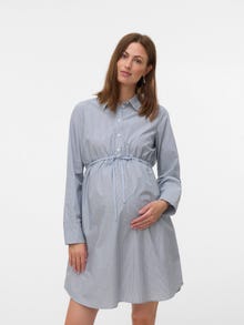 MAMA.LICIOUS MLSALMA Maternity Dress -Snow White - 20022704