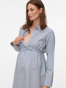 MAMA.LICIOUS MLSALMA Robe de Maternité -Snow White - 20022704
