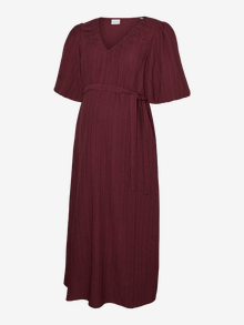 MAMA.LICIOUS MLROSANA Vestido de Maternidad -Pomegranate - 20022706