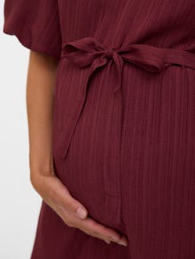 MAMA.LICIOUS MLROSANA Robe de Maternité -Pomegranate - 20022706
