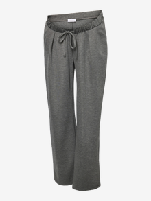 MAMA.LICIOUS Normal passform Byxor -Medium Grey Melange - 20022719