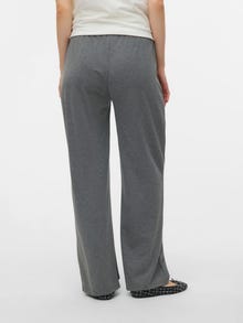 MAMA.LICIOUS Normal passform Byxor -Medium Grey Melange - 20022719