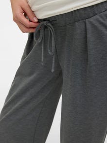 MAMA.LICIOUS Normal passform Byxor -Medium Grey Melange - 20022719