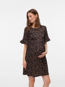 MAMA.LICIOUS MLMARIA Zwangerschapsjurk -Deep Taupe - 20022726