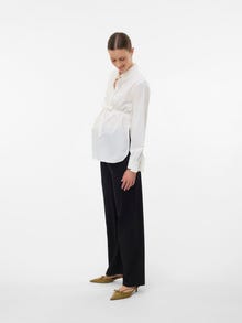 MAMA.LICIOUS Normal geschnitten Hemdkragen Hemd -Snow White - 20022731