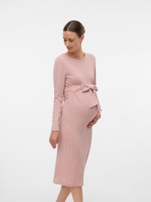 MAMA.LICIOUS MLLOLA Robe de Maternité -Pale Mauve - 20022743