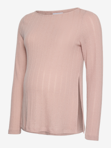 MAMA.LICIOUS Krój regularny Dekolt w łódkę Góra -Pale Mauve - 20022745