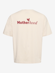MAMA.LICIOUS Tops Loose Fit Col rond -Birch - 20022747