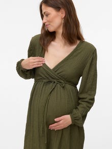 MAMA.LICIOUS MLSIGGA Robe de Maternité -Grape Leaf - 20022796
