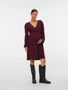 MAMA.LICIOUS MLSIGGA Vestido de Maternidad -Winetasting - 20022796