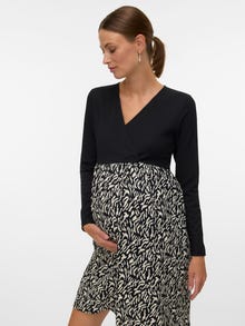 MAMA.LICIOUS MLMARI Graviditetskjole -Black - 20022811