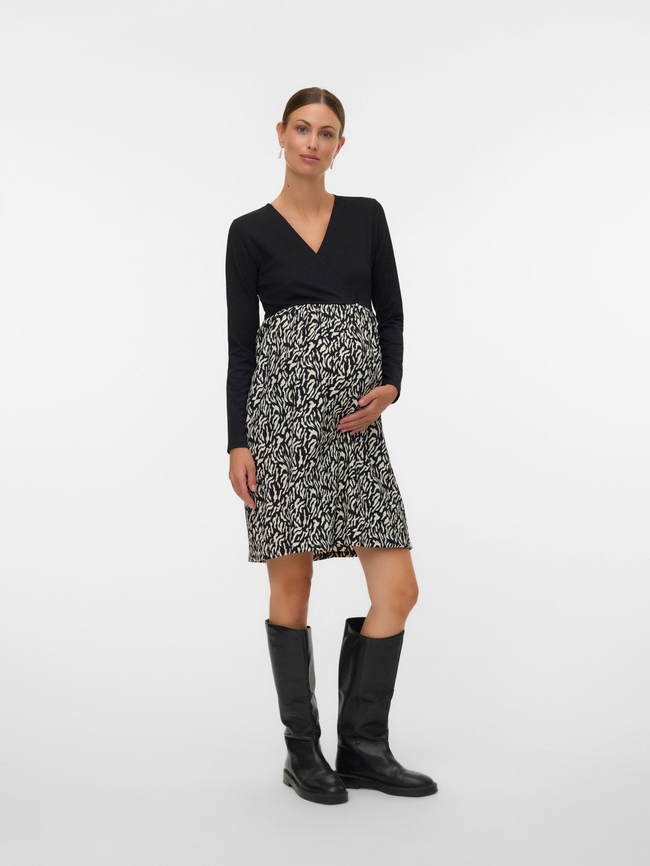 MAMA.LICIOUS MLMARI Maternity Dress -Black - 20022811