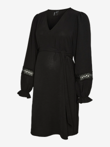 MAMA.LICIOUS VMMALVA Maternity Dress -Black - 20022939