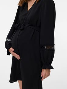 MAMA.LICIOUS VMMALVA Maternity Dress -Black - 20022939