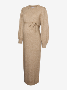MAMA.LICIOUS MLNEWANNE Robe de Maternité -Natural Melange - 20023000