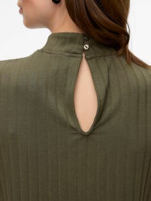 MAMA.LICIOUS Tops Regular Fit Col en U -Grape Leaf - 20023040