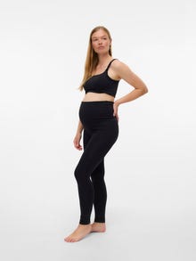 MAMA.LICIOUS Eng anliegend Leggings -Black - 20023042