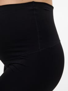MAMA.LICIOUS Eng anliegend Leggings -Black - 20023042
