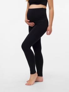MAMA.LICIOUS Eng anliegend Leggings -Black - 20023042