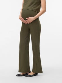 MAMA.LICIOUS Regular Fit Trousers -Grape Leaf - 20023044