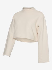 MAMA.LICIOUS Regular Fit High neck Top -Birch - 20023205